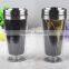 Color changing stainless steel hot and cold water bottle
