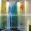 Solid Glass Pillars with Bubbles For Home Decoration