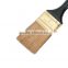 2" Pure Bristle Black Plastic Handle High Quality Paint Brush