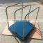four wheel platform carpet deck drywall panel cart