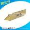 special triangle shape zinc alloy paper weight