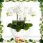 Fabric flowers wholesale artificial flowers orchid real touch flowers for wedding decoration