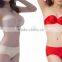 High quality push up seamless wing bra deep V bra
