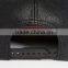 guangzhou hat manufacturer custom 6 panel fitted black blank leather chinese hat