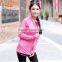 Hsz-A283 Custom Fashion Wholesale Women Sportswear Gym Wear Fitwear Zip Hoodies Sweatshirt 2016