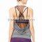 Woman's high quality singlet workout clothing fitness singlets