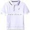 Plain cotton custom polo shirt for kids with no design