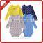 Baby Ruffle Romper Pima Cotton Baby Clothes Winter China Factory