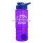 USA Made 24 oz Tritan Salute Shaker Bottle With Drink-Thru Lid - BPA-free, features a mixing ball and comes with your logo