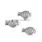 Zinc Based Alloy Spacer Beads Fish Animal Antique Silver