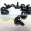 Black Plastic Eyes with Washer for Plush Toys Bear DIY