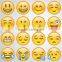 Popular Custom Emoji PVC rubber keychain promotion gift souvenior keyring