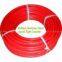 Fire Alarm cable protection RED PVC COATED STAINLESS STEEL LQIUID TIGHT CONDUIT,FITTINGS