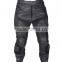 Black Motorcycle Pant/ Motorbike Leather PANT / Trousers + CE Armour to knee & hips