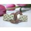 Free Shipping! Hot Sale Newest Classic Lady Branded Bow Hair Clip Rhinestone Hair Barrette