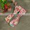Begonia pattern cotton jumpsuit for children M7041206
