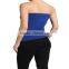 BASIC Layering Stretch PLAIN Strapless TUBE TOP Seamless Sleeveless Tee-7