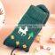 Winter Christmas Deer Wool Socks With Thick Warm Female Socks