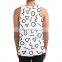 Customized cotton cheap white basketball tank top manufacturer wholesale vintage singlet for men