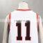 SunShine-Free Shipping Slam Dunk Kaede Rukawa The Shohoku High School basketball team Uniform White Number 11 Anime Cosplay Cos