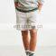 2017 OEM High Quality Mens Pure White Pocket Loose Chino Plain Bermuda Shorts