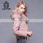 2017 Warm Winter Women's Double-faced Sheepskin Real Lamb Fur Jacket Style short Coat