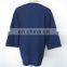 2016 girls/ladies/womens dark blue seersucker 100% polyester loose fit t-shirts