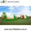 Giant Inflatable Obstacle Course, Inflatable Paint Ball Obstacle, Adult Inflatable Obstacle Course