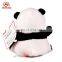 ICTI factory wholesale plush stuffed animal panda toy mobile cell phone holder