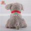 25cm grey plush puppy dog toys