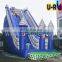 Toms Cat top inflatable slide castle slide