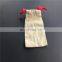 Custom size Grey cloth with different color design with red ribbon