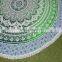 Indian Mandala Roundi Tapestry Round Beach Throws Yoga Mat Hippie Table Cloth