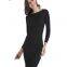 Long Sleeve Knitted Bodycon Dress