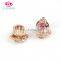 Crown shape buttons for clothing rhinestone belly button jewelry