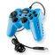 Wired gamepad USB PS3 game controllers includes excaust fan joysticks