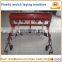 Seed planting and cultivating plastic mulching laying machine plastic mulch film