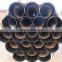 47mm Black round welded erw en 10255 galvanized steel pipe wholes