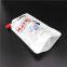made in China 350ml hdpe plastic stand up bag for skin Health liquid