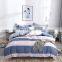 Luxury 3pcs home 3D Print Linen 100% Cotton Bedding Duvet Cover Sets