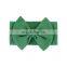 Boutique Soild Cute Baby Girl Bows For Newborn High Quality Soft Infant Accessaries