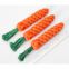 Fashion Funny Imutation Carrot Pet Toys Chew Safe Toys for Dogs Cats Molar Biting Playing Products