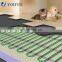 CE EAC certified floor heating mat china factory aluminum foil heating mat china outdoor flooring systems