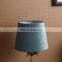 Hot sale indoor lighting tree shape metal material  vintage hotel nightstand lights with green lint lampshade