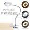 DDP Terms High quality USB power Led Desk lamp Foldable Clip on Bedside Reading Night Light dimmable LED table lamp