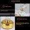 High Quality Luxury Modern Nordic crystal golden table lamp usb rechargable hotel bedside bar restaurant retro lamp
