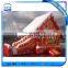 Inflatable Advertising 25ft christmas inflatable santa,outhouse Inflatable Christmas Bouncer Castle decoration