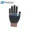 Oyster Shucking Knife 18 Gauge HPPE Cut Resistant Nitrile Sandy Coated Work Gloves With Cut F