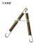 High Quality Stainless Steel Gold Finish Brake Return Spring Extension Spring With Long Hook Clamp for TVS Motorcycle