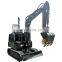 Low price excavator accessories household excavator small digger excavators 1000kg